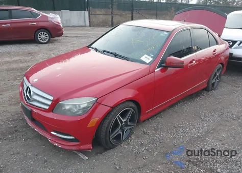 2011 Mercedes-Benz C 300 Sport 4Matic from USA, damaged, VIN WDDGF8BB5BR135019